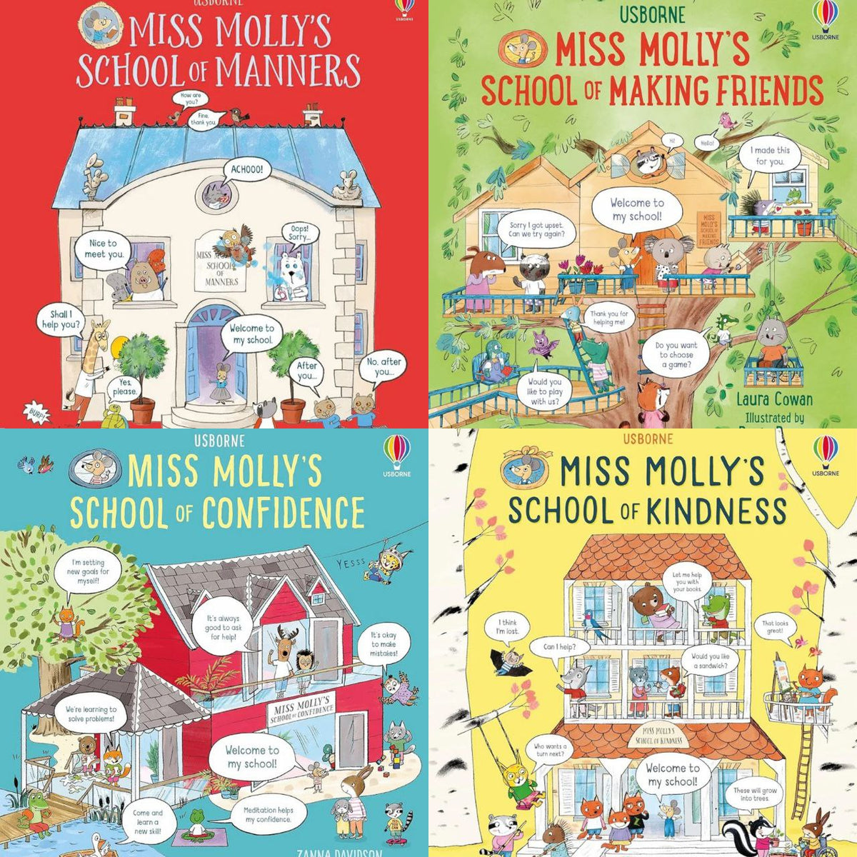 Miss Molly's School Collection Book For Kids | Hard Cover | 5+