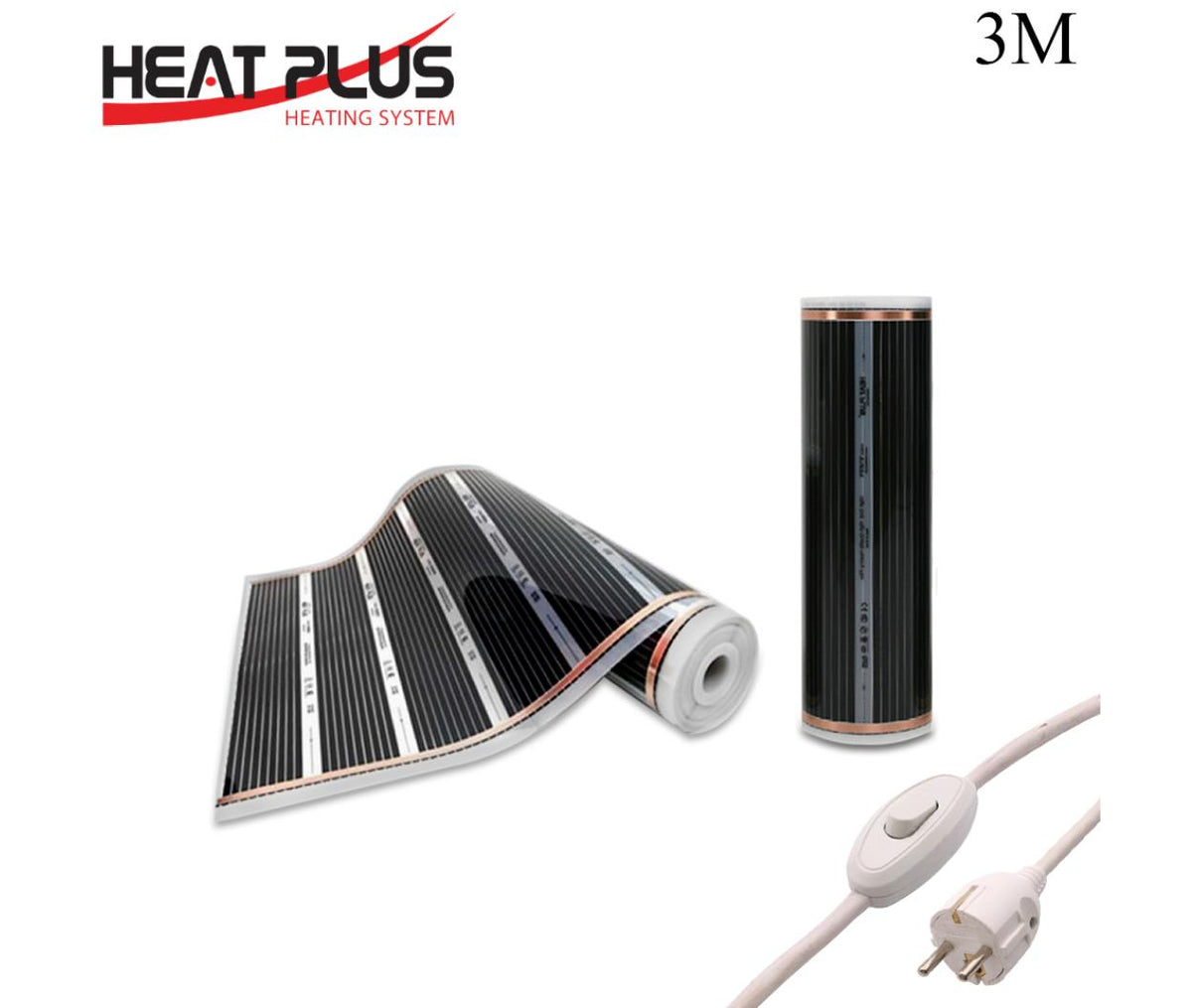 Carbon Isolated Carpet Heater 660W 3m