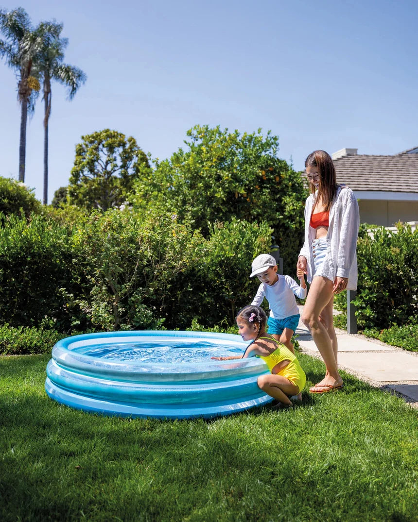 Blue Bliss Splash Pool 1.47m x 33cm Kids Inflatables Blue Bliss Splash Pool 1.47m x 33cm Blue Bliss Splash Pool 1.47m x 33cm Intex