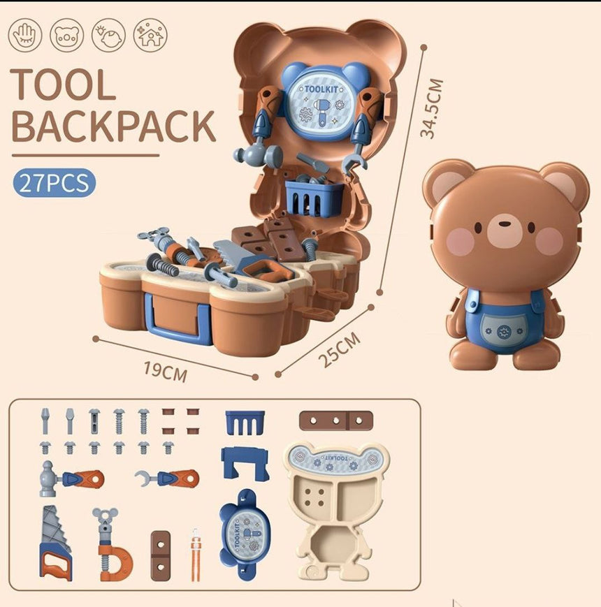 Tool Backpack Kit 27 Pcs