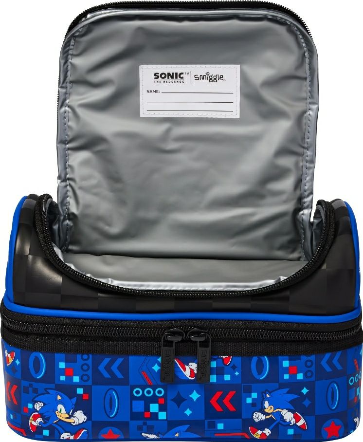 Smiggle Lunch Bag | Sonic | 24.5×16.5×15cm