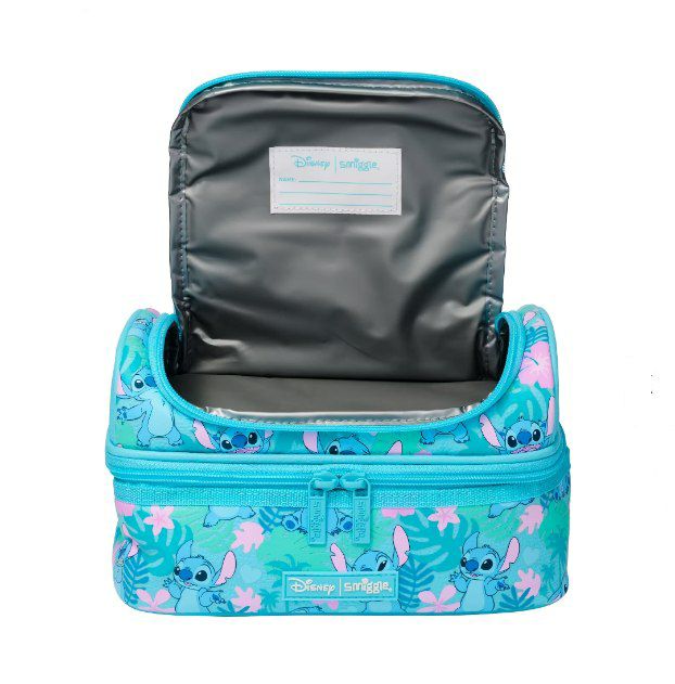 Smiggle Lunch Bag - Stitch | 24.5×16.5×15cm