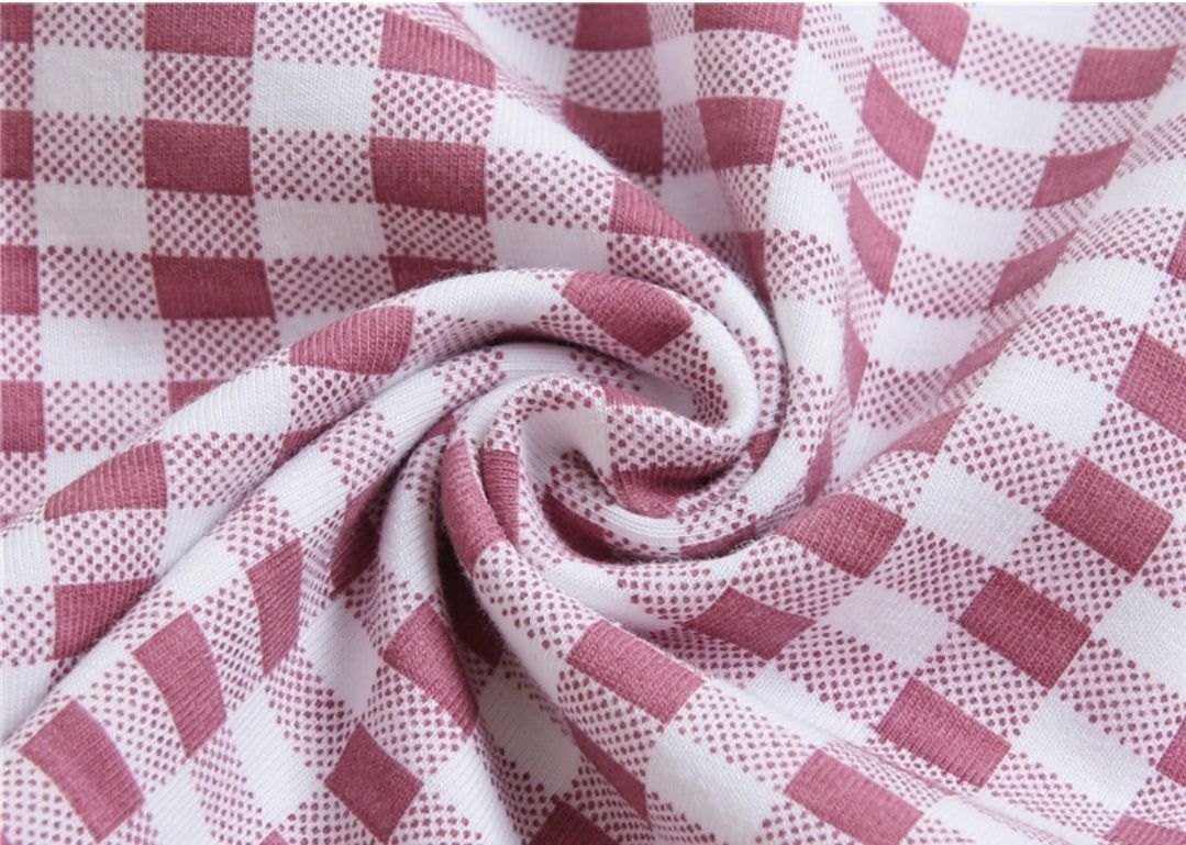 Girls Cotton Tank Tops (4 pcs) – Pink Dots | Size 2–10Y
