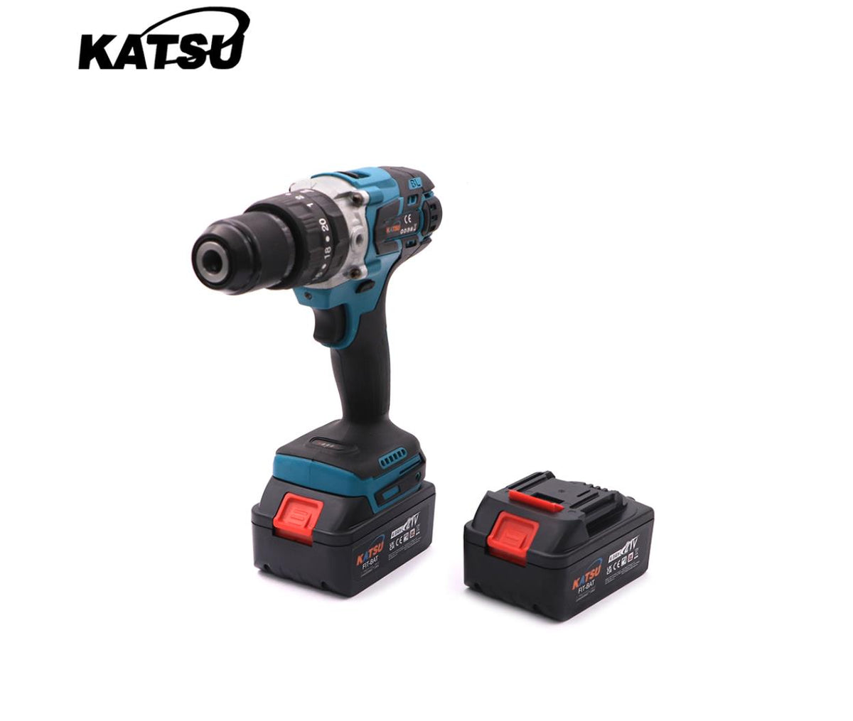Katsu Cordless Compact Drill 21V Tool Kit