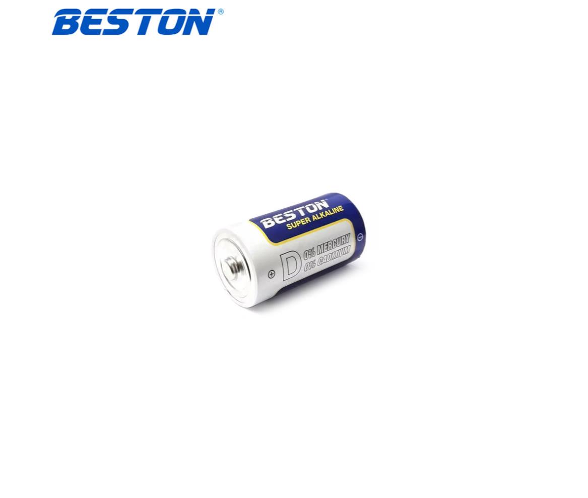Alkaline Finger Battery D 1.5V 2 Pcs Beston