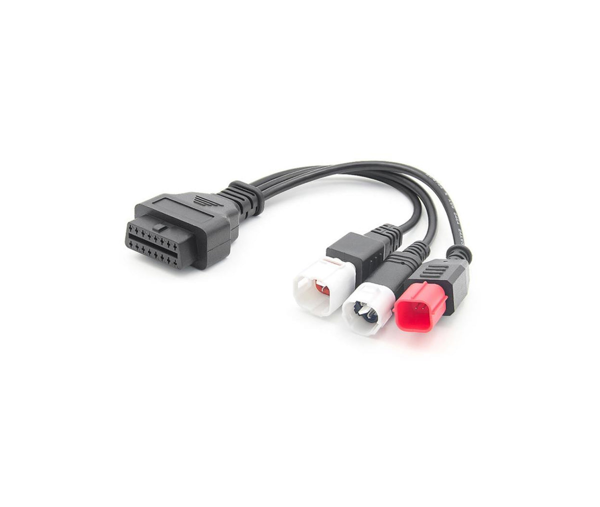 Diagnostic Cable - Motorcycle 3 in 1 - OBD2