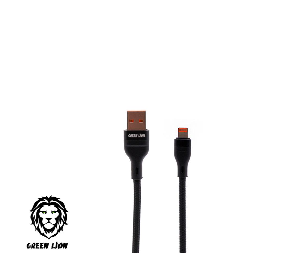 Mobile Cable Data & Charging USB-A - Lightning Series 2 1m Green Lion