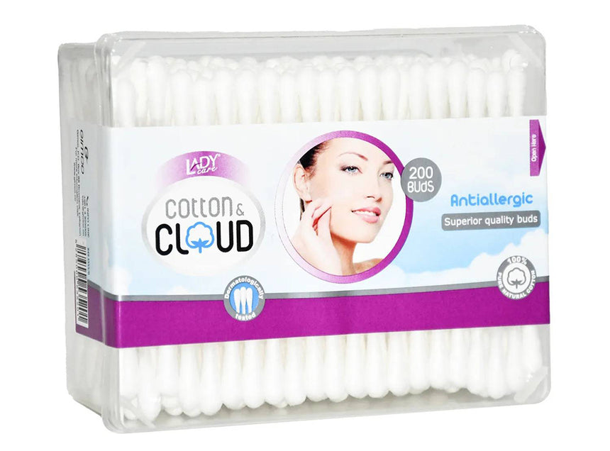 Lady Care Cotton Buds Superior Quality Box 200 Pieces