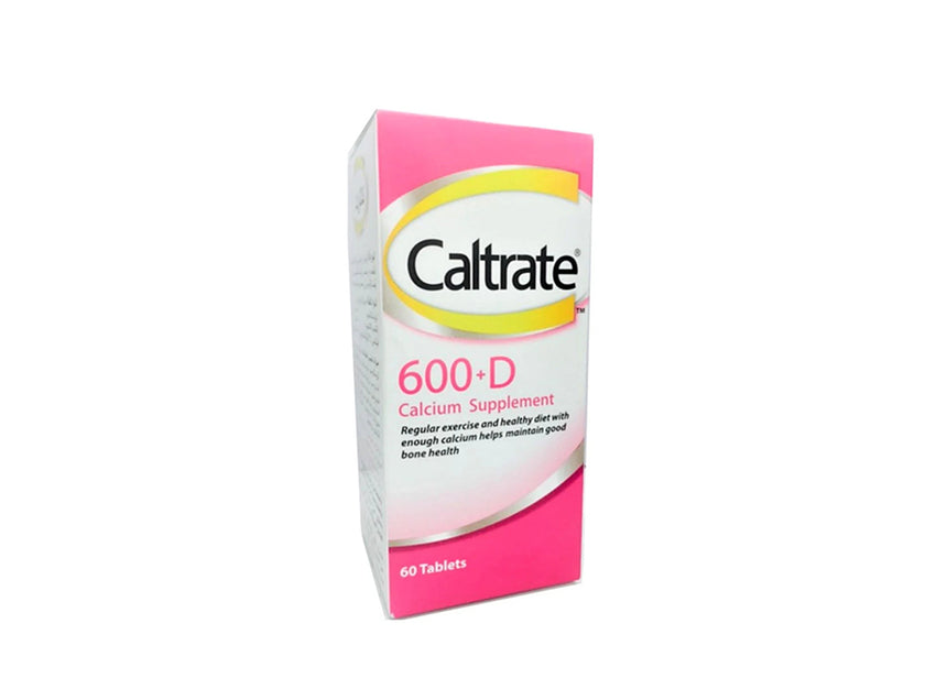 Caltrate 600 Vit D 60 Tablets