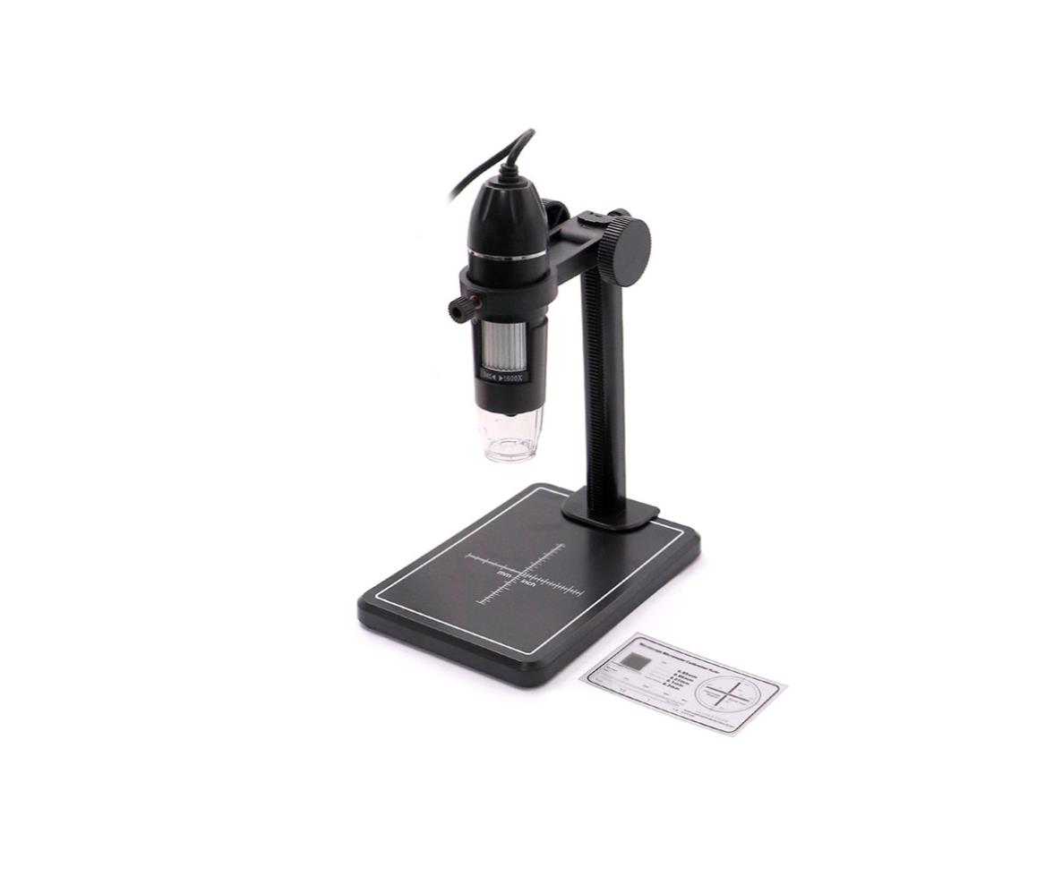 Digital USB Microscope x1600 Zoom Manual with Stand