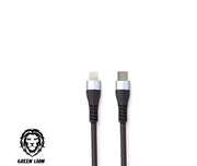 Mobile Cable Data & Charging USB-C - Lightning TPU Spring Green Lion