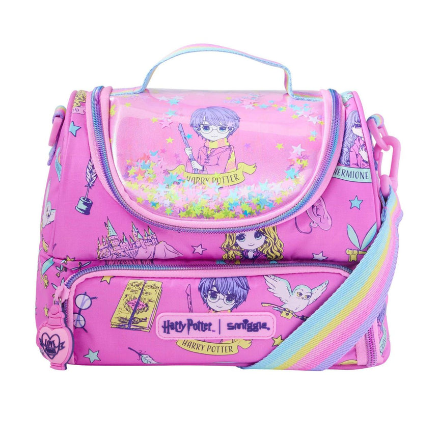 Smiggle Lunch Bag | Shoulder Straps | Harry Potter | 24.5×16.5×15cm