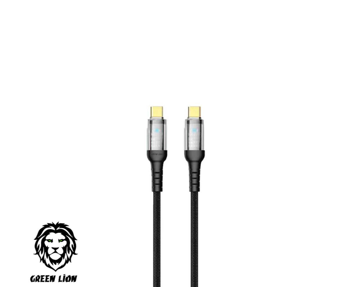 Mobile Cable Data & Charging USB-C Fast Charging 60W Green Lion