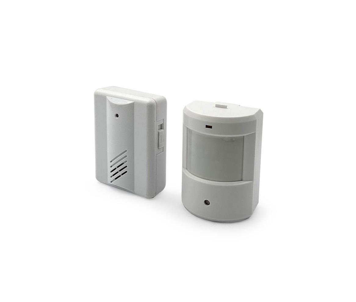 Motion Sensor & Alarm - Visitor Chime - PIR + Rec - Wireless