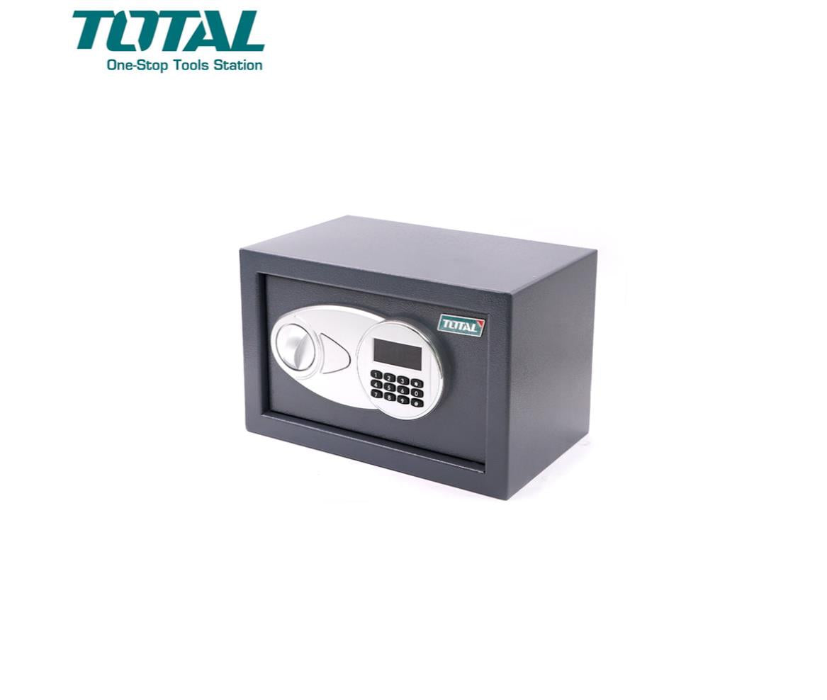 Safe Box Electronic Key 6.35kg Gray