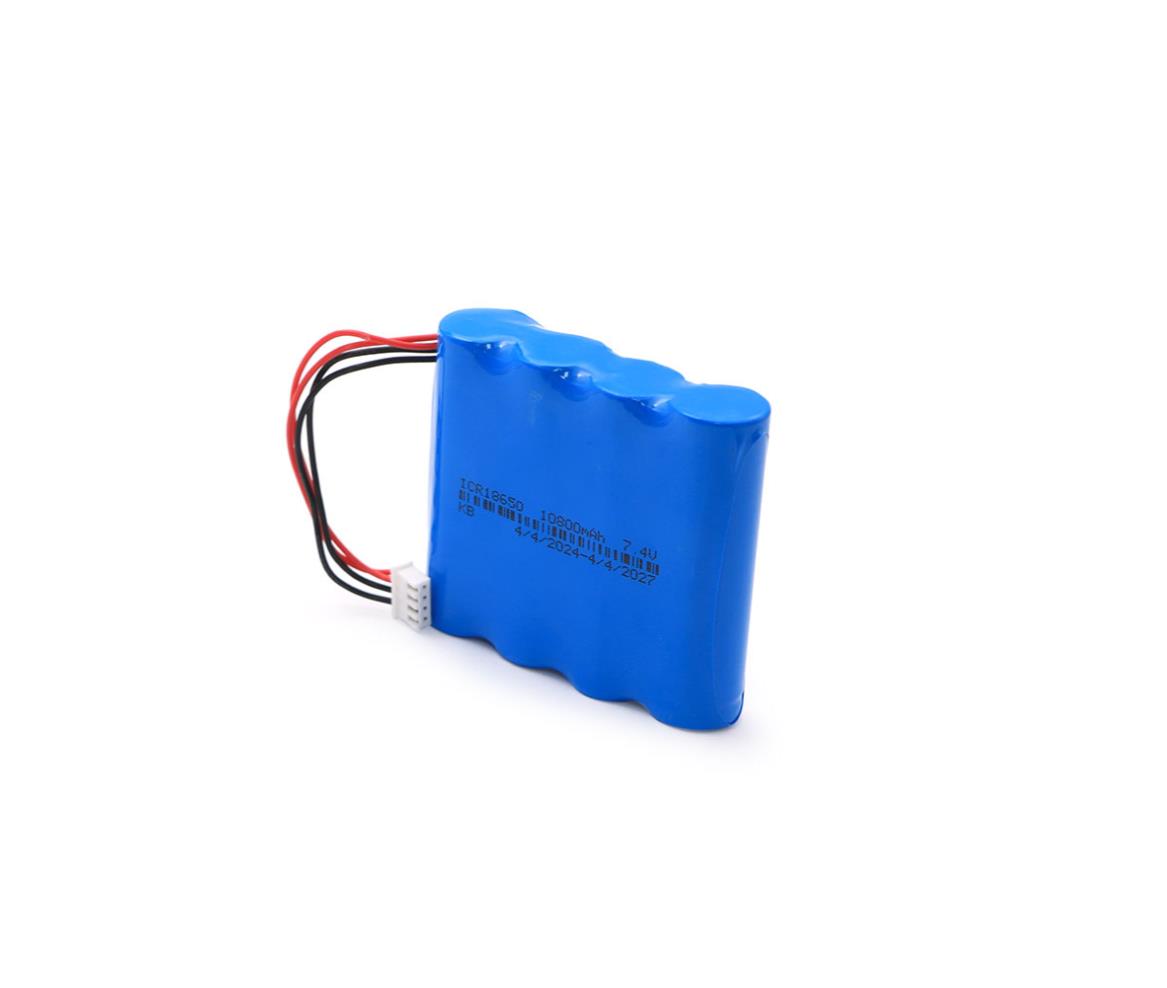 4x 18650 Lithium-Ion Battery Pack 3.7V 4400mAh 4-Pin Plug