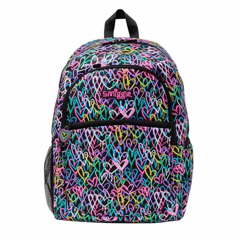 Smiggle Backpack Hearts | (G1-G3) | 42cm
