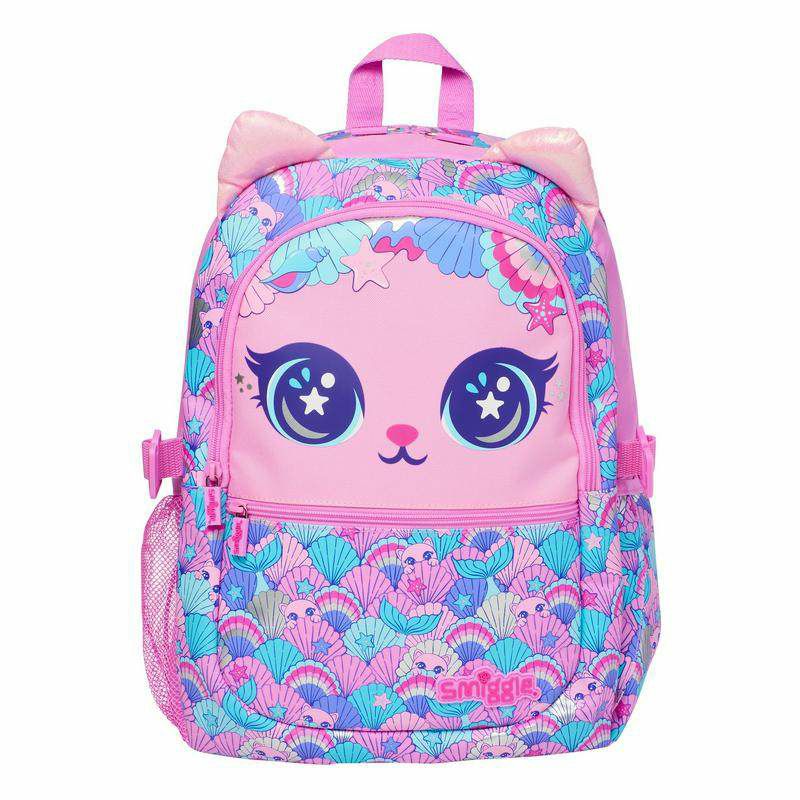 Smiggle Backpack Cat Sea | (G1-G3) | 42cm