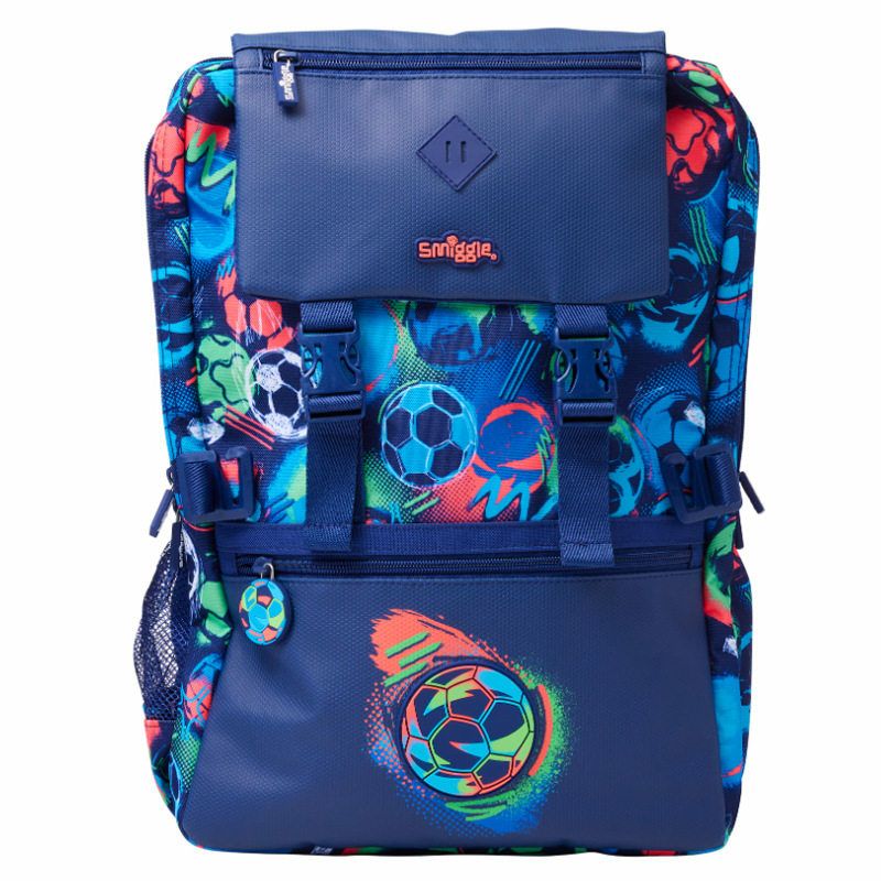 Smiggle Backpack - Football | (Gr1-Gr6) | 45cm