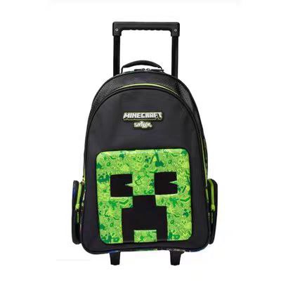 Smiggle Backpack | Light Up Wheels | Minecraft
