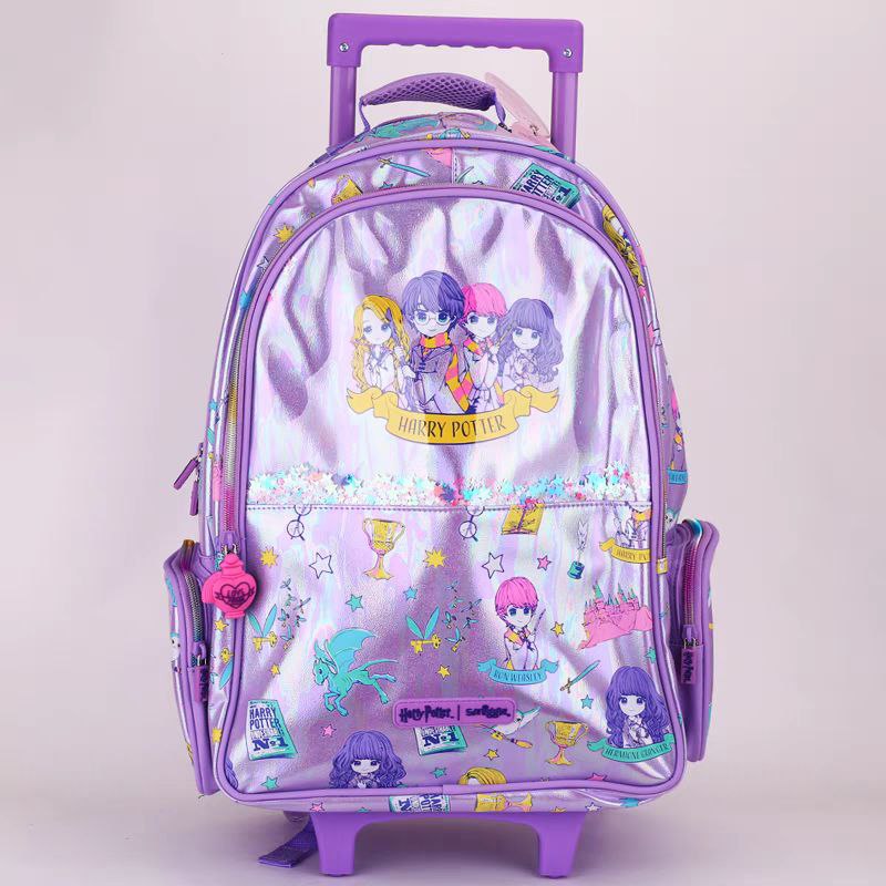 Smiggle Backpack Light Up Wheels Harry Potter