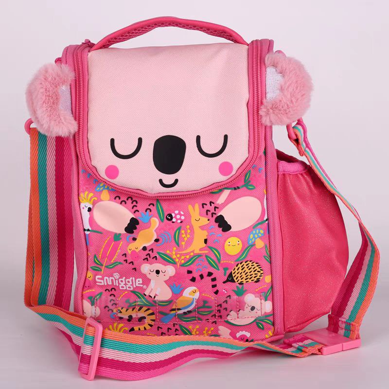 Smiggle Lunch Bag | Shoulder Straps | Koala | 26×18×12cm