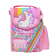 Smiggle Lunch Bag | Shoulder Straps | Unicorn | 26×18×12cm