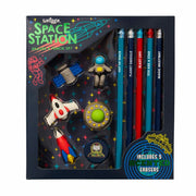 Smiggle Eraset & Pencil Set | Space Station