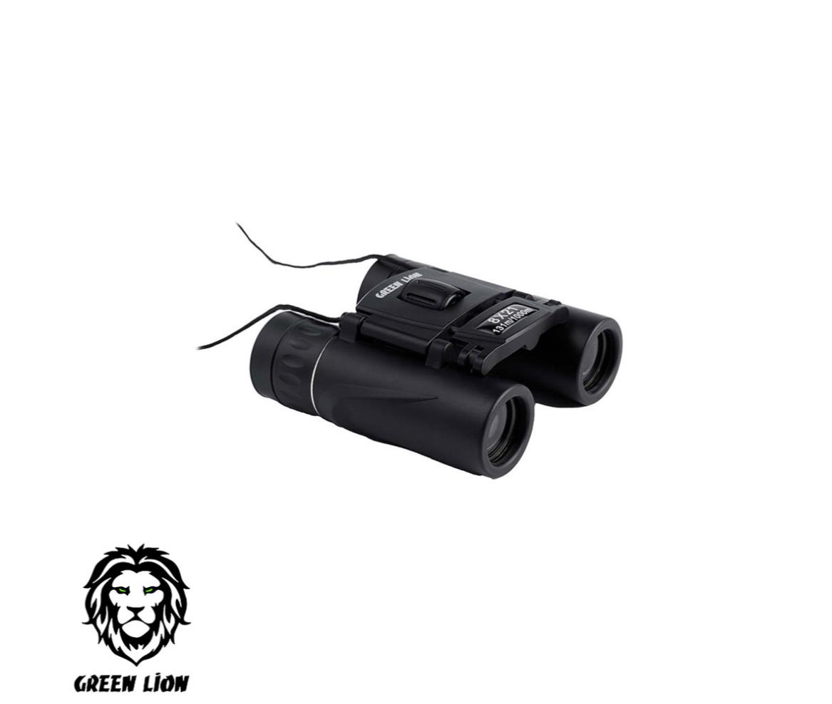 Binocular - 8x21 Magnification - Multi Coated Lens - Green Lion