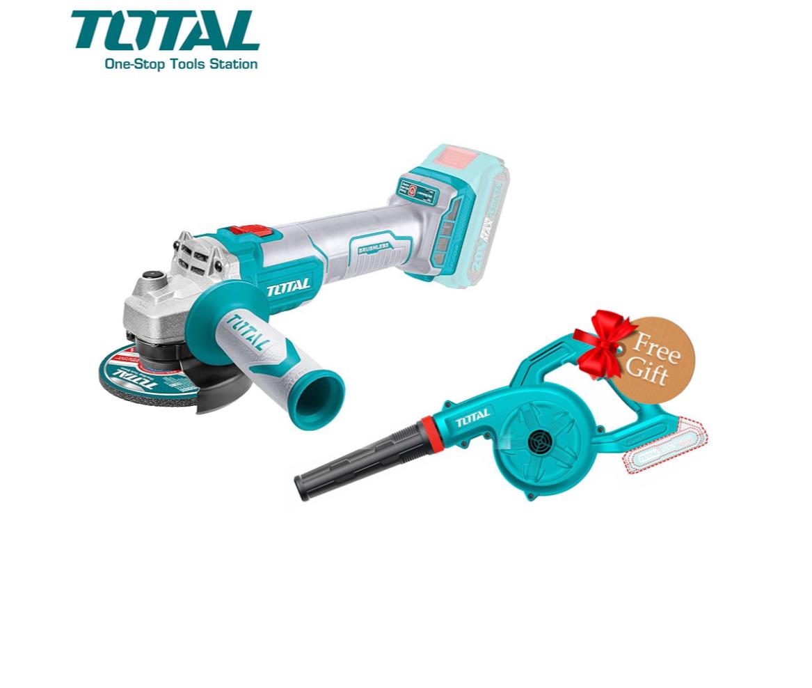 Total Angle Grinder Cordless Li-ion 18V 3A