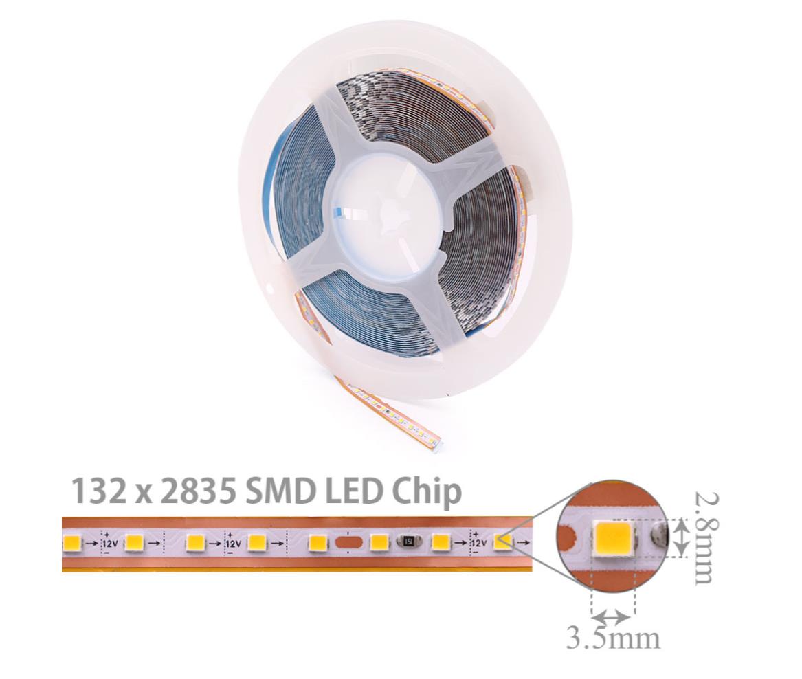 LED Strip Indoor 12V DC 144W Warm White 12M
