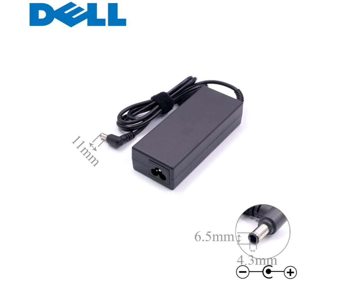 Laptop Power Adapter DC 19.5V 4.62A 90W 6.5x4.3mm Compatible With Dell