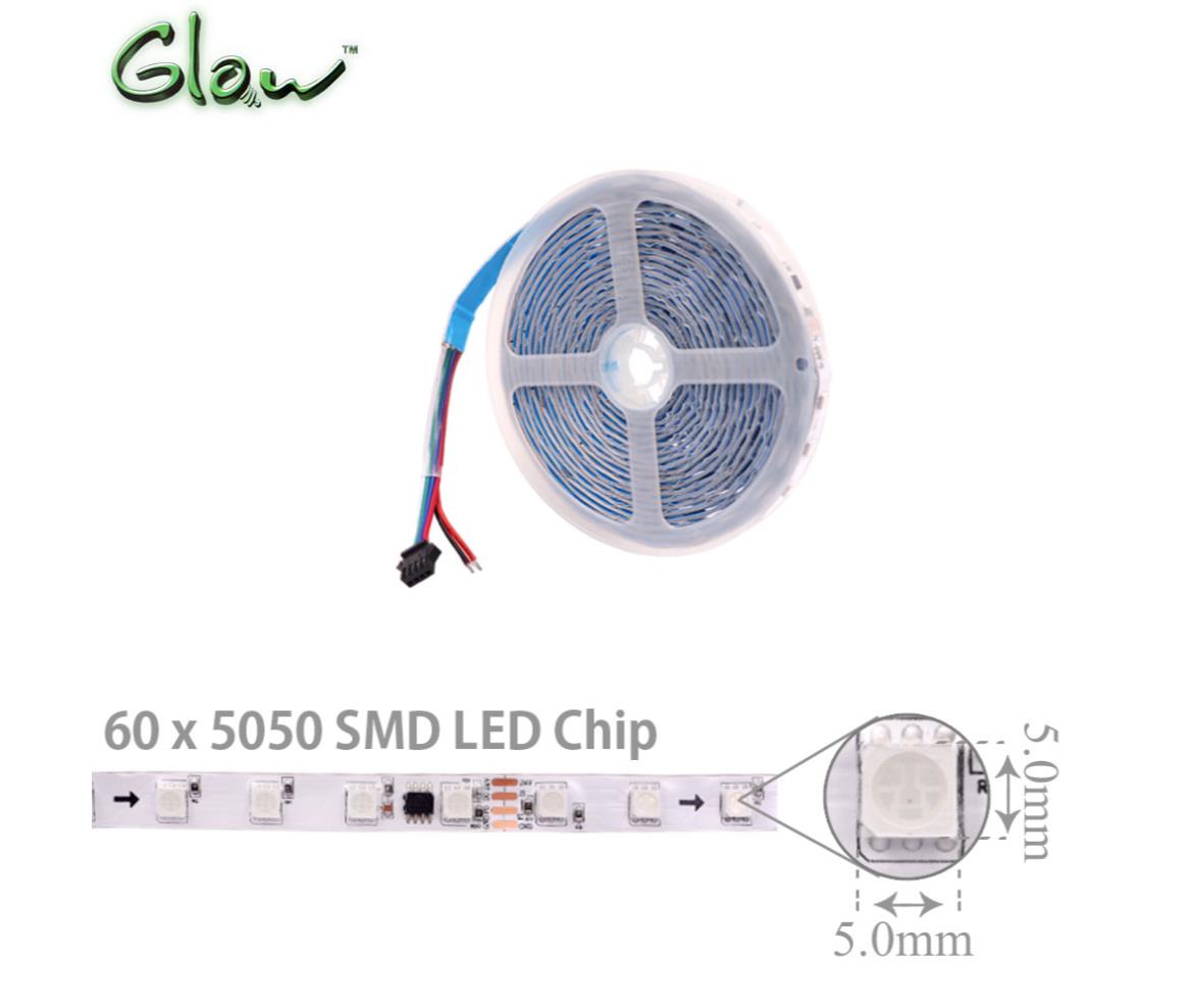 Glow LED Strip Outdoor RGB 24V 70W 5M