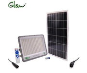 LED Solar Floodlight - 600W - 6hr - White - Glow