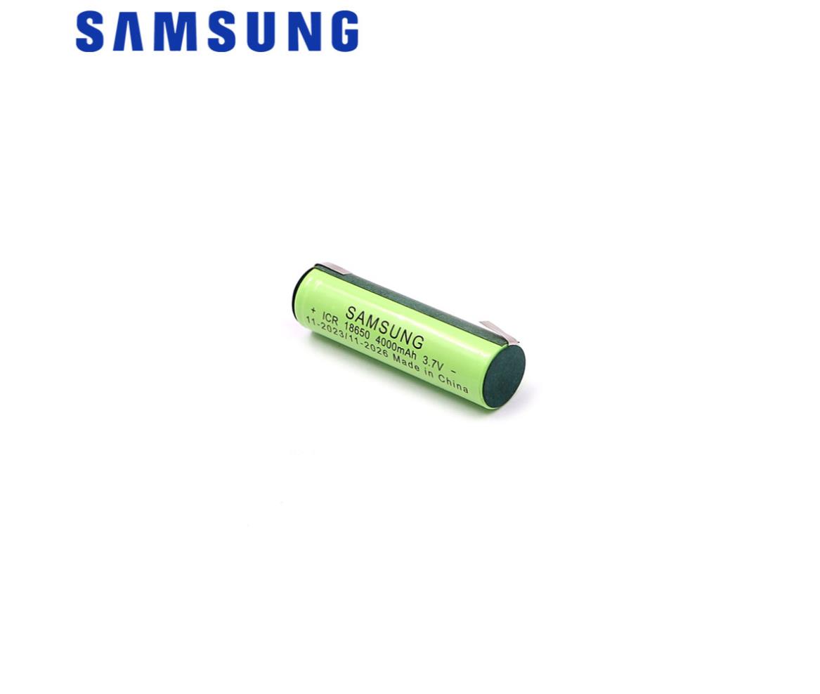 Samsung 18650 Lithium-Ion Battery 3.7V 4000mAh Tag