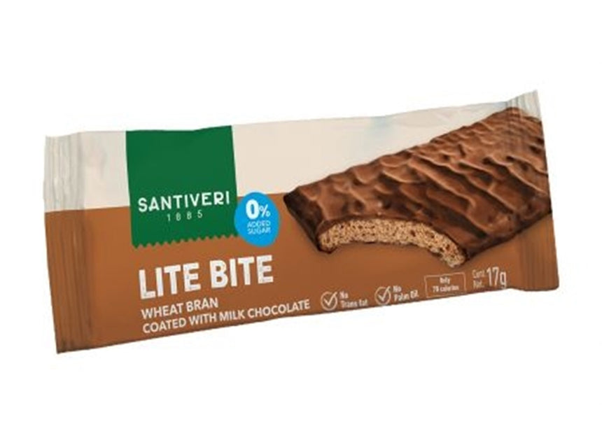 Santiveri Lite Bite Milk Chocolate 17 g