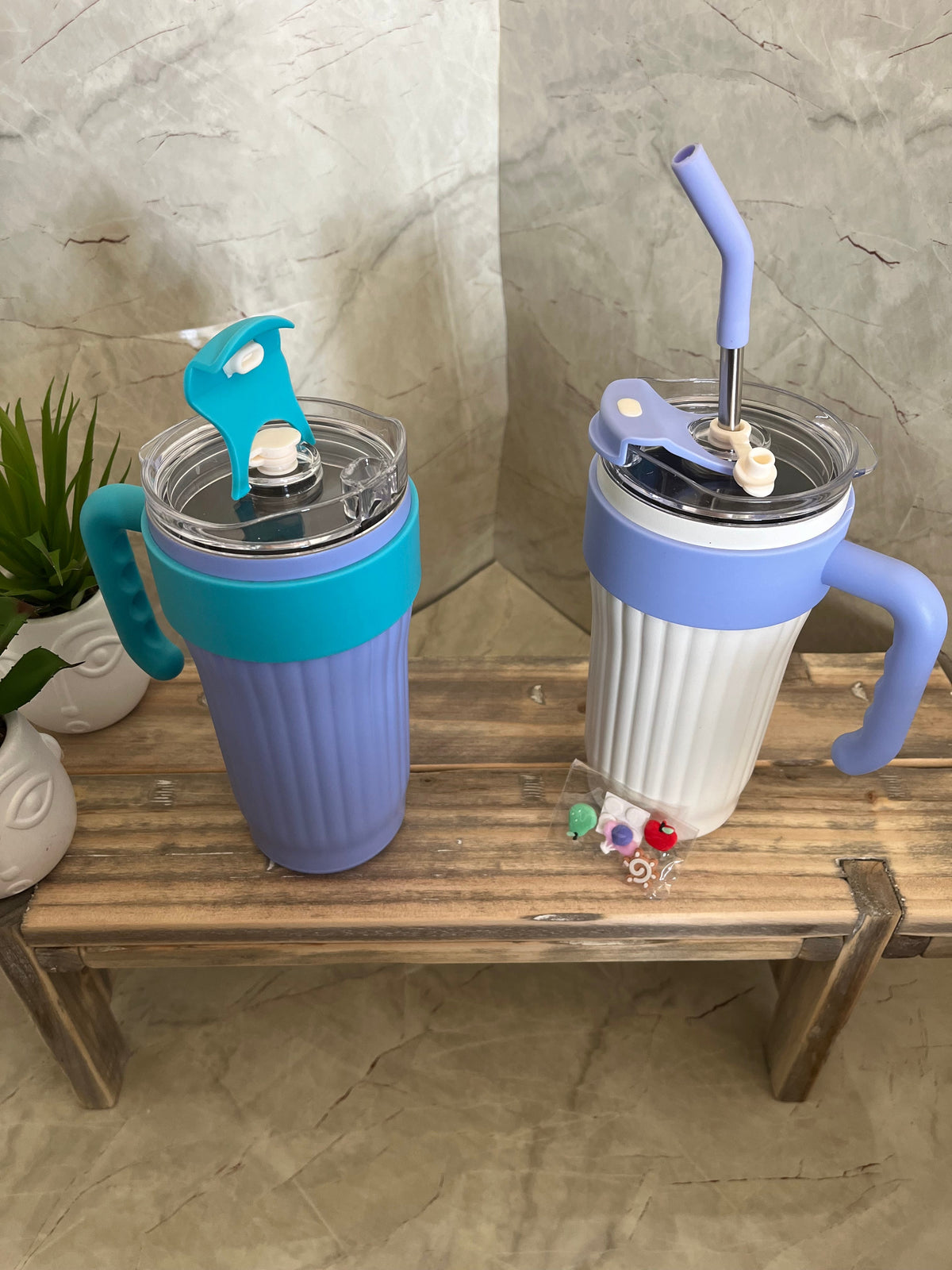 Insulated Stainless Straw Tumbler