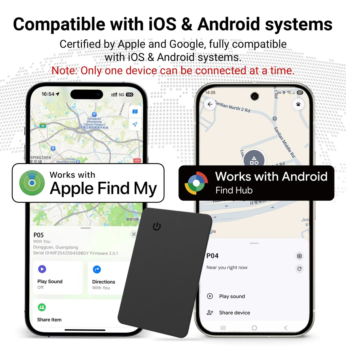 Smart Wallet Tracker Card