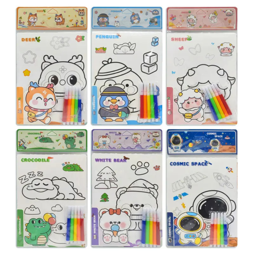 Creative Sketch & Color Set