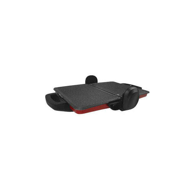 The German Outlet, GRILL'O, Red Grill With Removable Plates