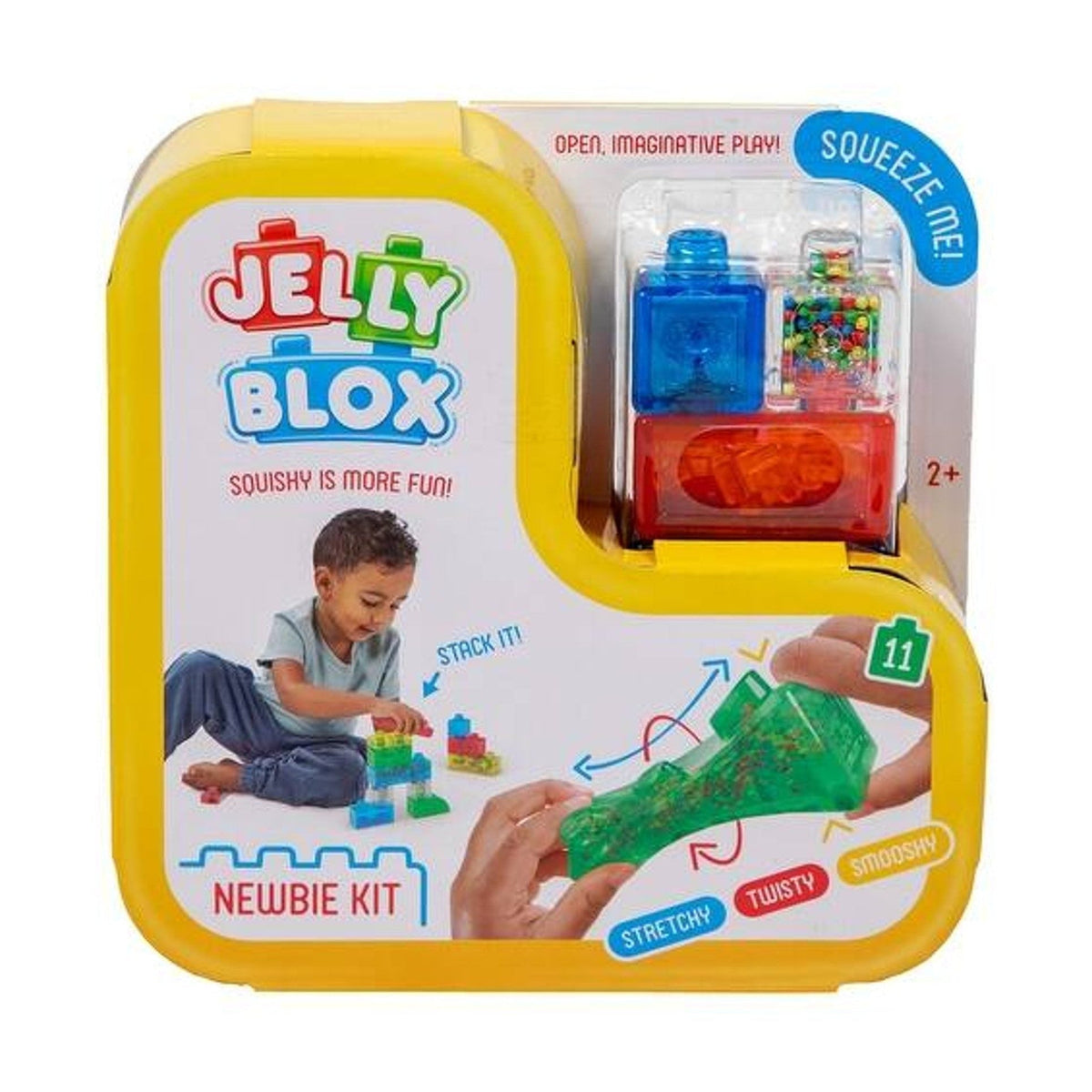 Goliath Jelly Blox Newbie Kit - 11 Tactile Building Blocks by Goliath