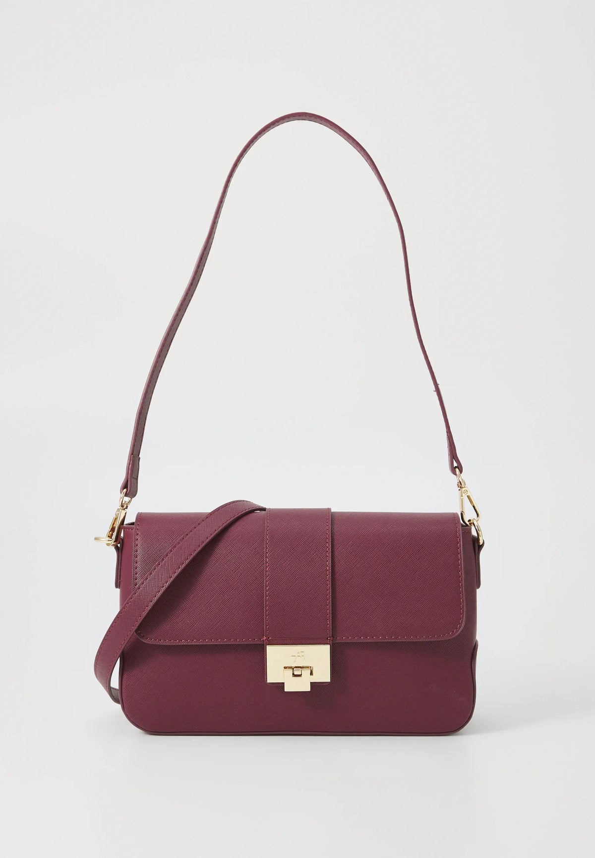 Anna Field Handbag in Burgundy