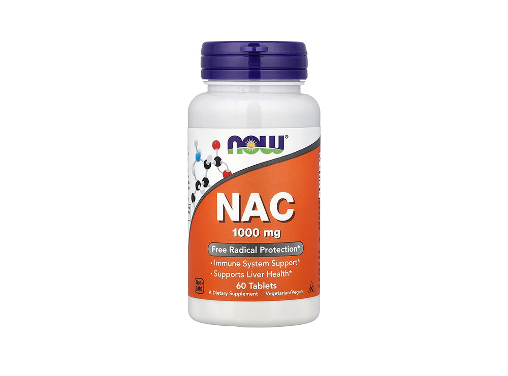 Now NAC 1000 mg 60 Tablets