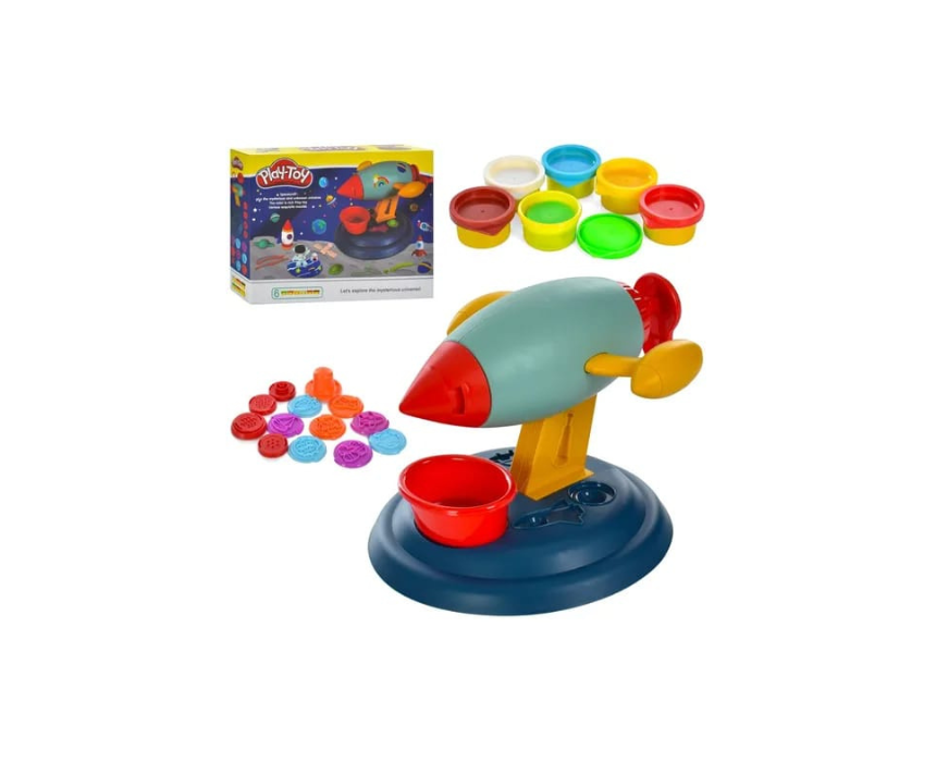 Spacecraft Playdough Set 6 Colors