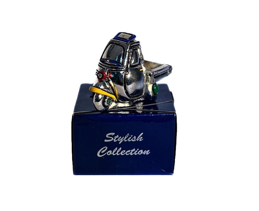 Moto Miniature Bibelot Silver