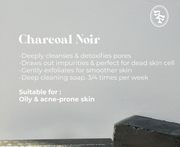 Charcoal Noir Coconut Activated Charcoal Soap