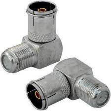 FE112 F-Male L Connector