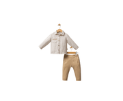 Boy 2-Piece Set in Light Beige