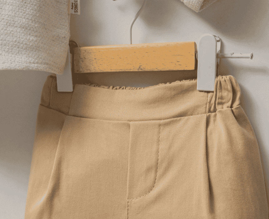 Boy 2-Piece Set in Light Beige