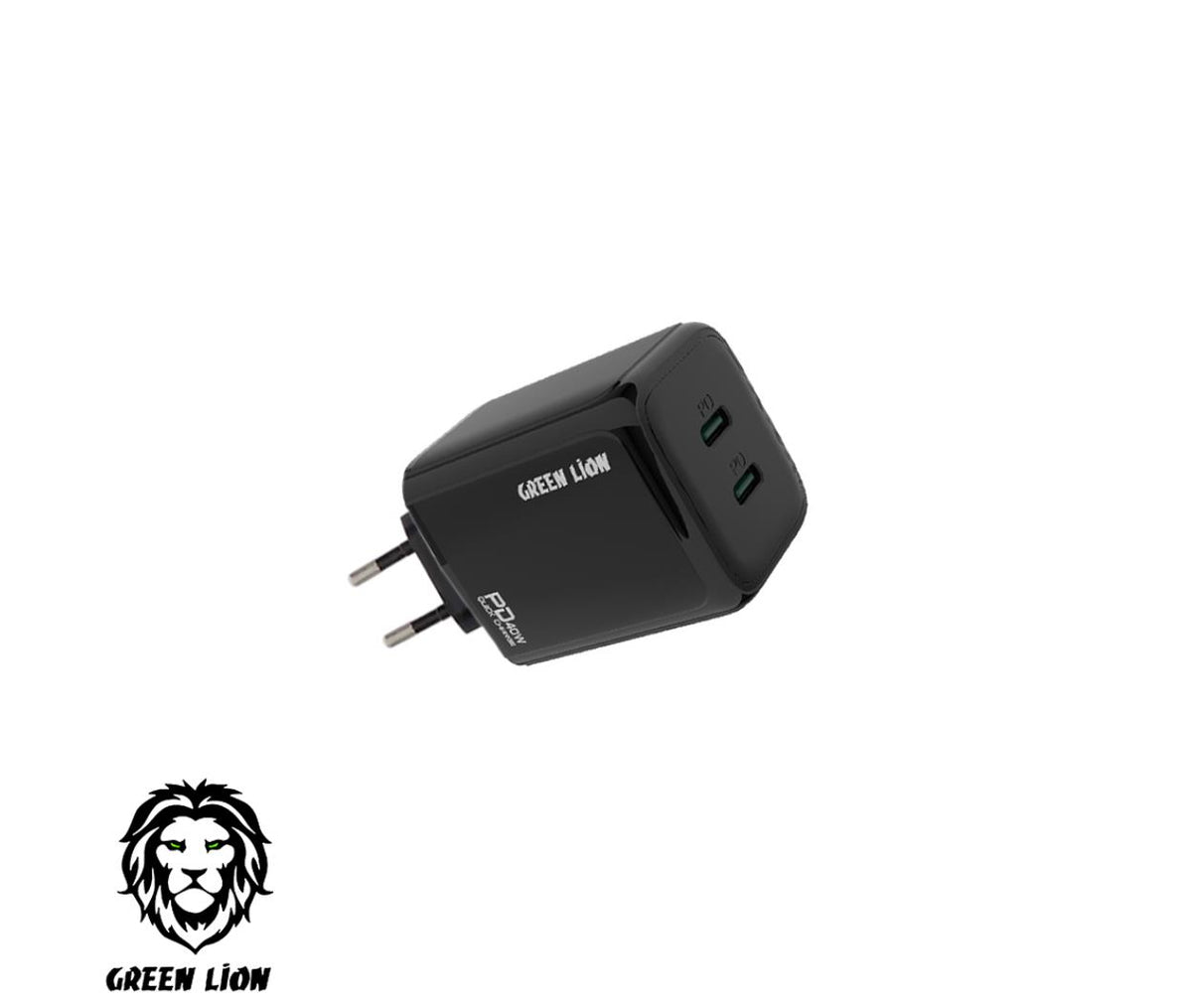 Mobile Charger 40W EU Green Lion